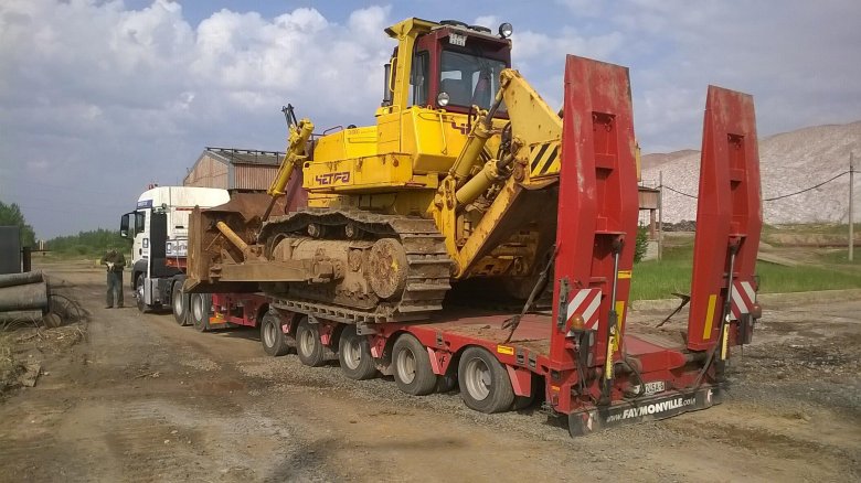 Трал негабарит 100 тонн