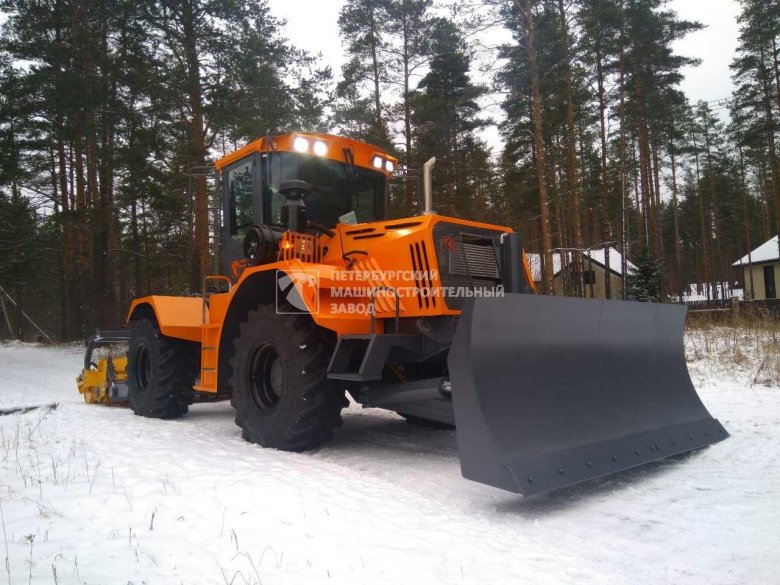 Бульдозер колесный станислав-704-04-бку