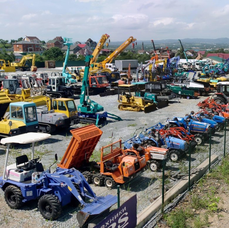 Стоянка спецтехники