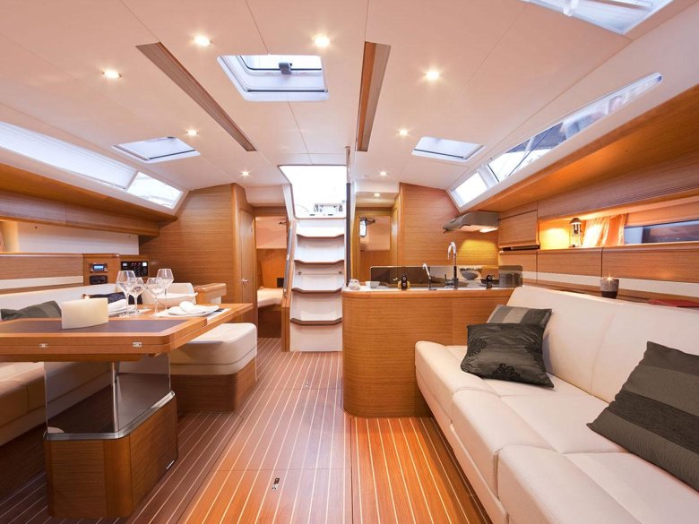 Яхта интерьер