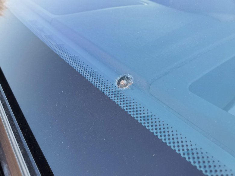 Скол лобового стекла