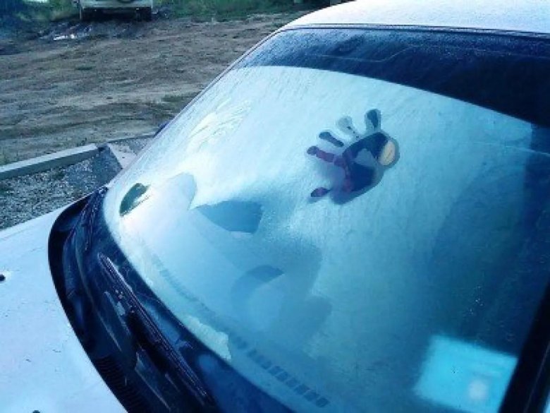 Наклейки на стекла автомобиля