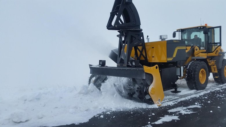 Роторные снегоочистители