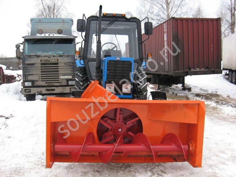 Снегоочиститель сшр-2.0пм