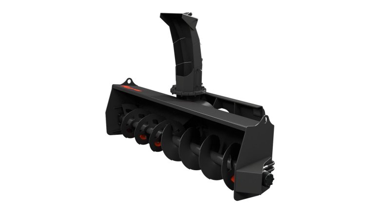 Снегоочиститель шнекороторный на мини погрузчик