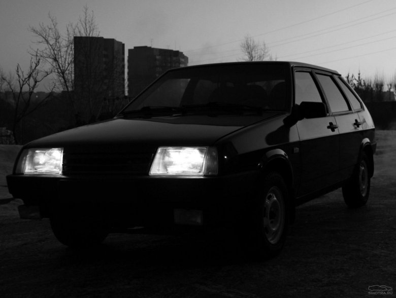 Ваз 2109 черная тонированная