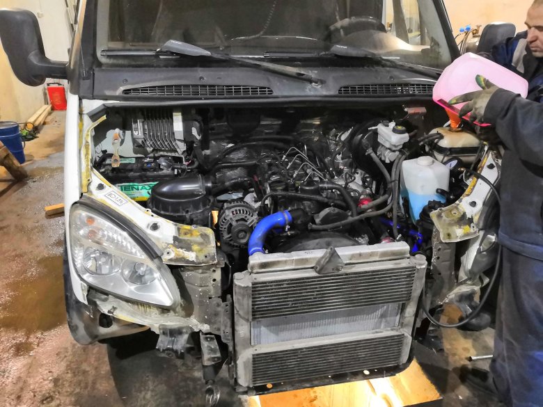 Газель с двигателем от тойоты 4.3