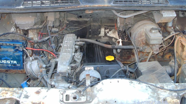 Подкапотное пространство газель 405