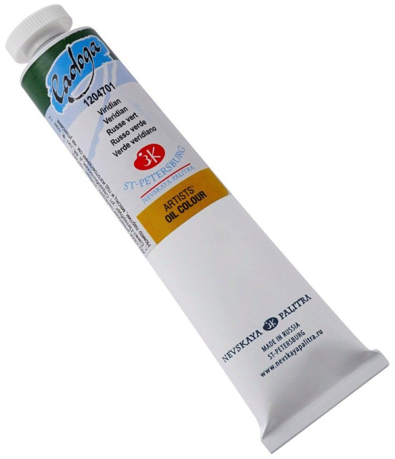 1204502 кобальт синий спектральный краска масляная ладога