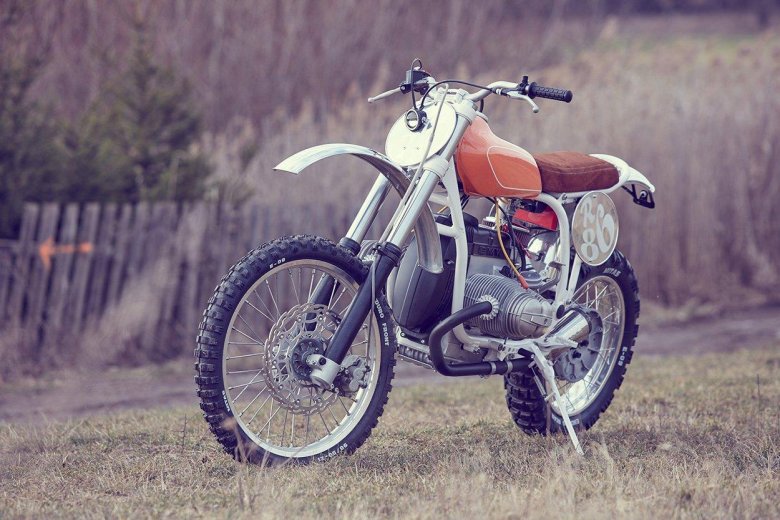 Мотоцикл bmw enduro retro