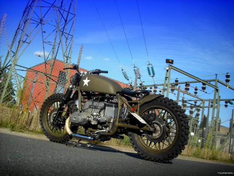 Мотоцикл урал скремблер