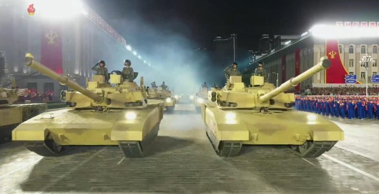 Северокорейские танки сонгун-915