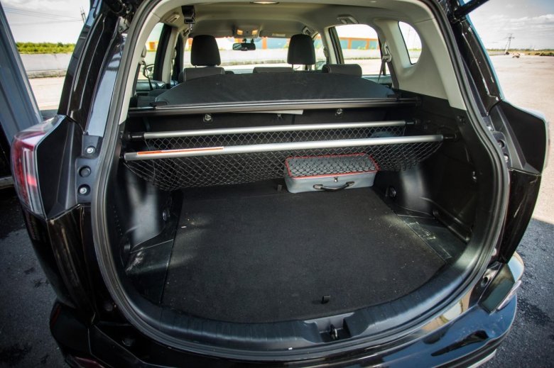 Размер багажника тойота рав 4