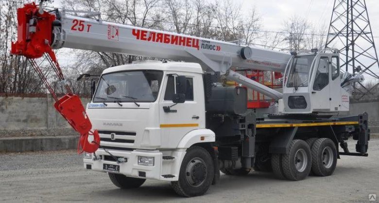 Автокран 32т челябинец
