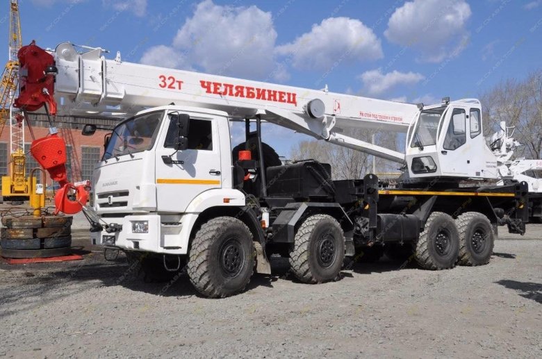 Автокран камаз