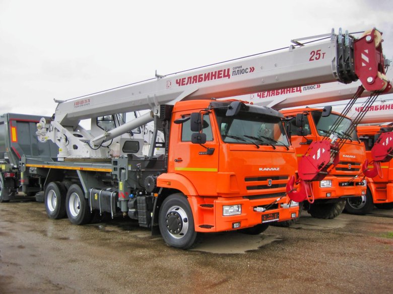 Камаз кран