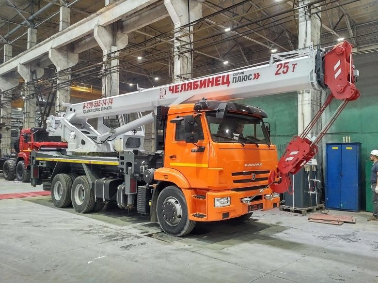 Челябинец автокран