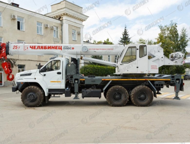 Автомобильный кран урал кс-55732