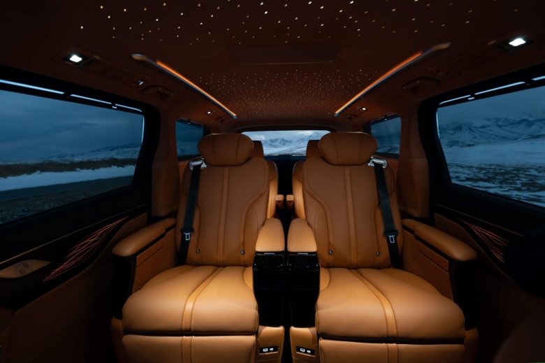 Mercedes v class 2023 салон