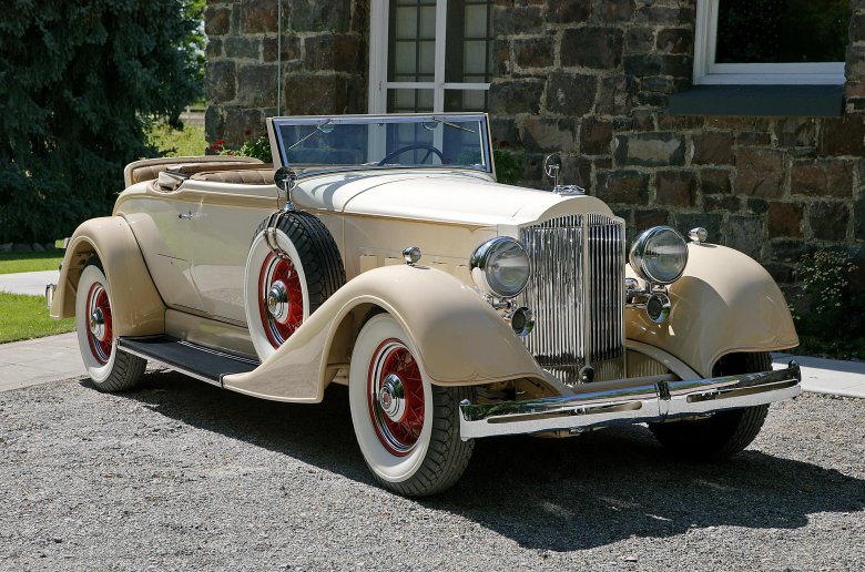 1934 packard eight coupe roadster