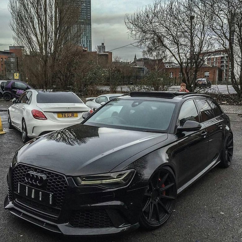 Ауди rs6 black