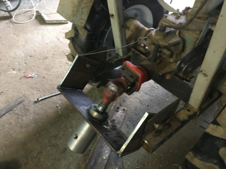 Трактор переломка из мотоблока нева