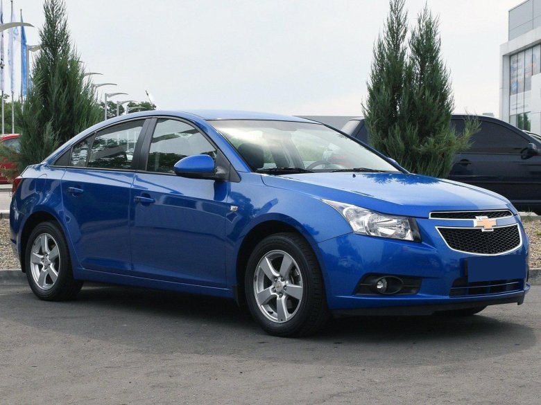 Chevrolet cruze синий