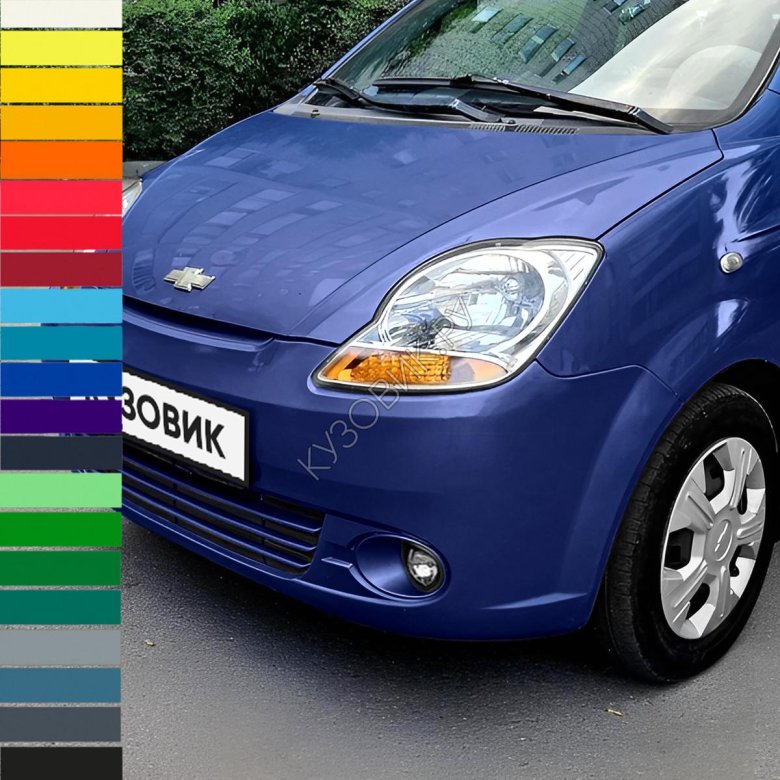 Бампер задний chevrolet spark 2
