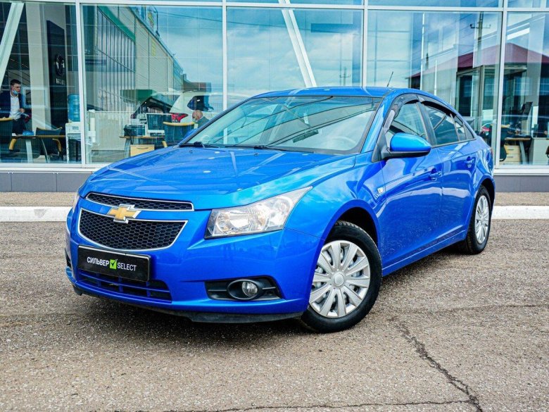 Шевроле круз синий