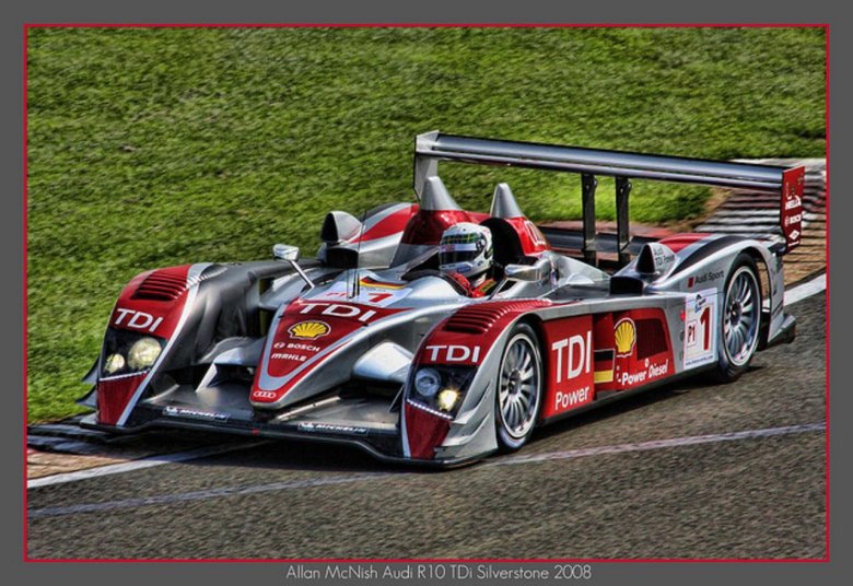 Audi r10 tdi le mans winner