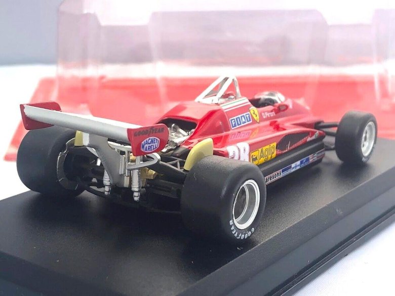 Formula 1 auto collection №15 - ferrari 126 c2 марио андретти (1982)