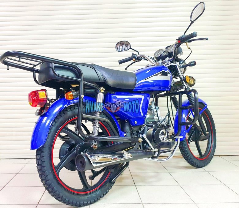 Мопед альфа 110 синий