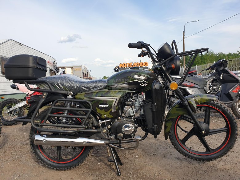Мопед альфа новый