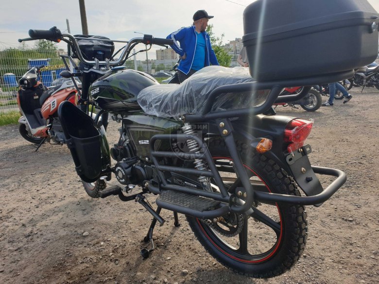 Мопед alpha лесник 110