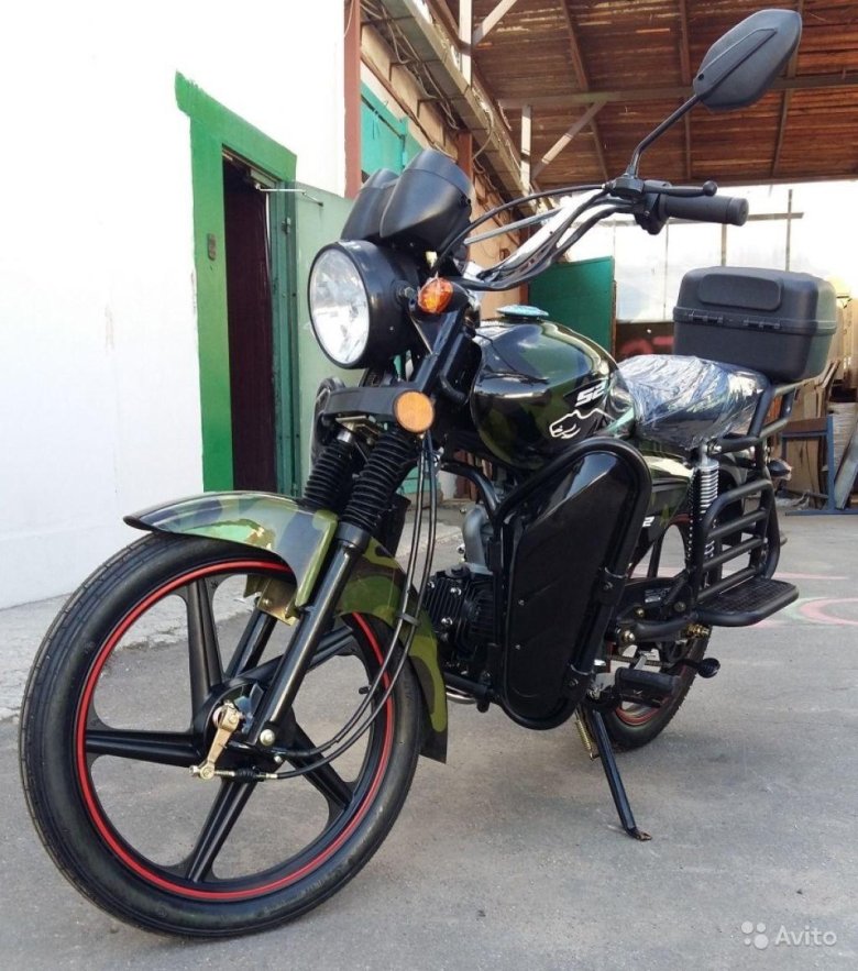 Мопед альфа ягуар лесник 110