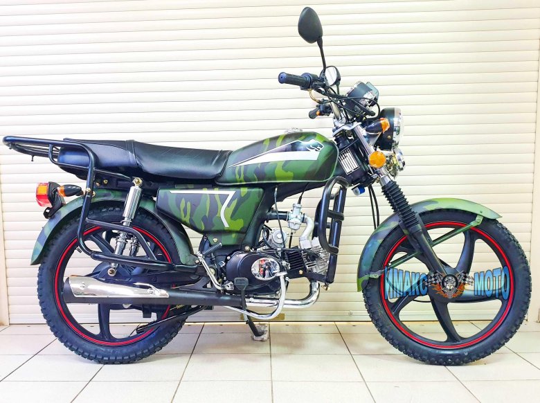 Мопед альфа лесник 110