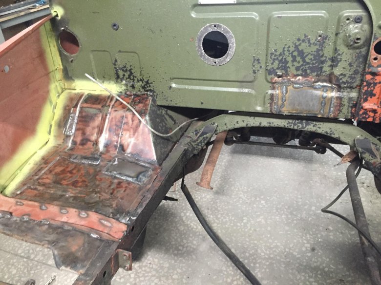 Переварка кабины уаз 3303