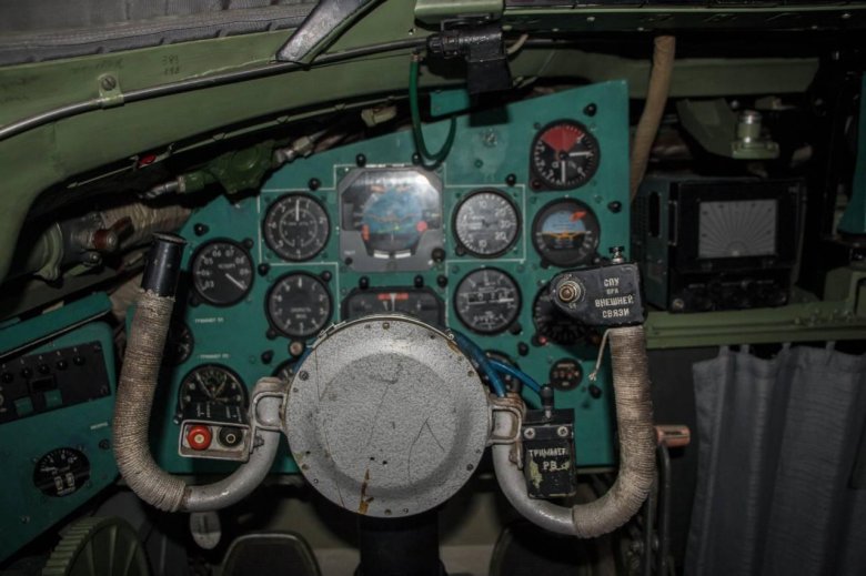 Ту-95мс кабина пилотов