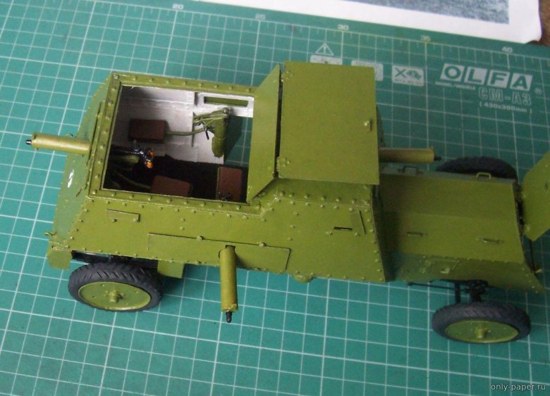 Модели из бумаги и картона