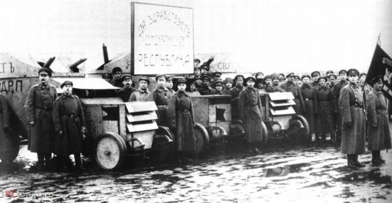 Бронеавтомобиль остин путиловский 1917 года