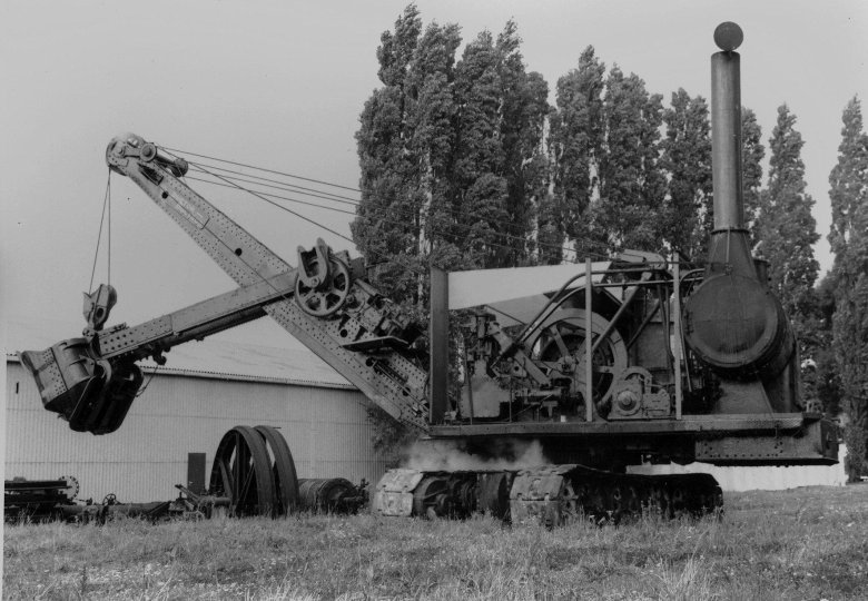 Паровой экскаватор марион