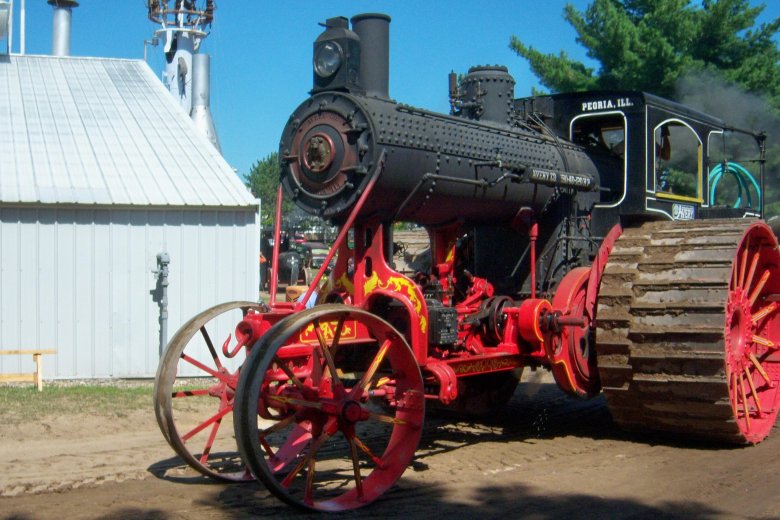 Паровой трактор avery
