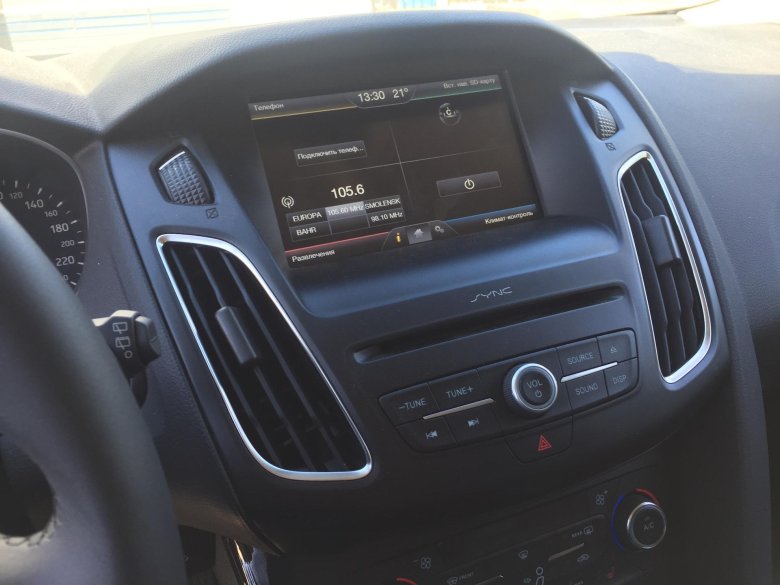 Магнитола 2 din ford focus 3 sync
