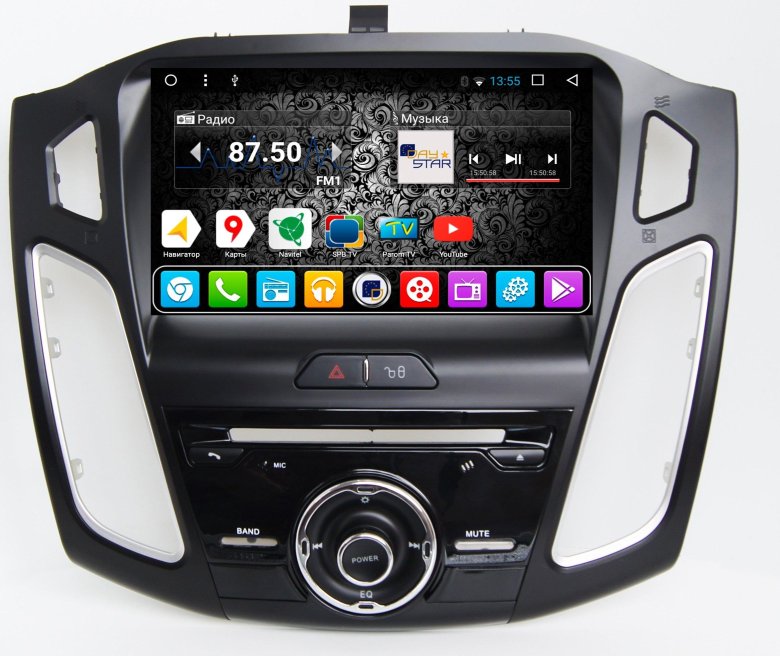 Штатная магнитола ford focus