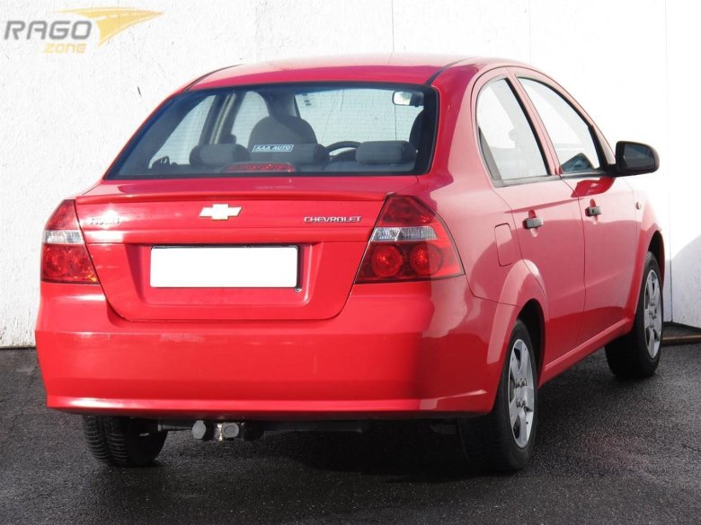 Шевроле авео седан сзади