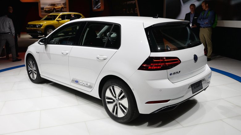 Электромобиль volkswagen e-golf