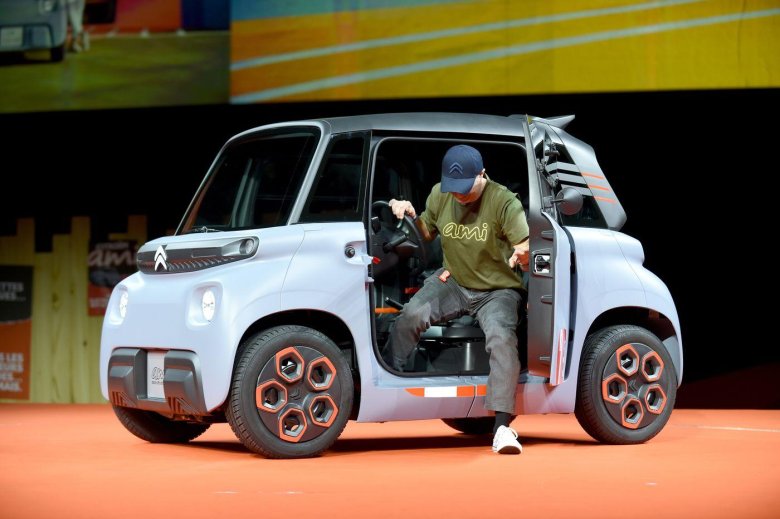 Ситроен электромобиль ami