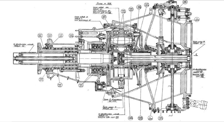 Редуктор двигателя нк-12мп