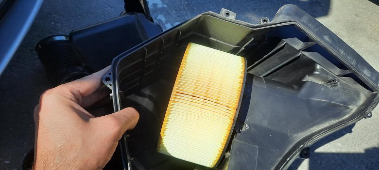 Замена воздушного фильтра