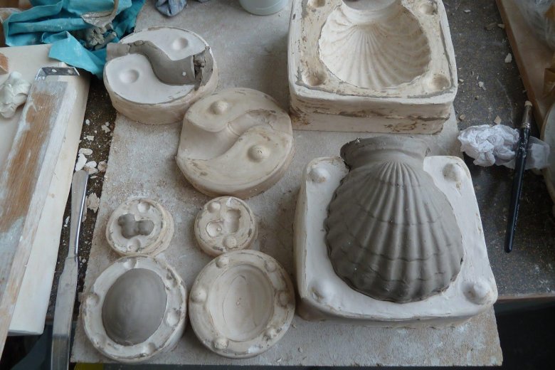 Шликерное литье в гипсовые формы